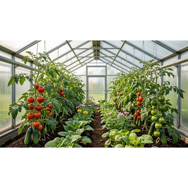 Под какие культуры какая теплица нужна: высота, проветривание, перегородка, отопление