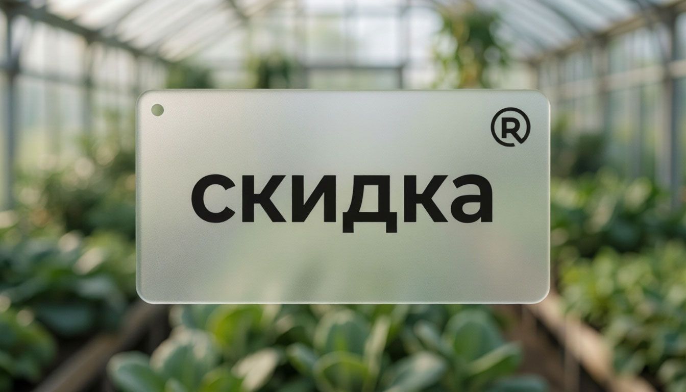 Ценник со скидкой
