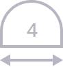 Шириной 4 метра
