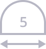 Шириной 5 метров
