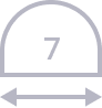 Шириной 7 метров